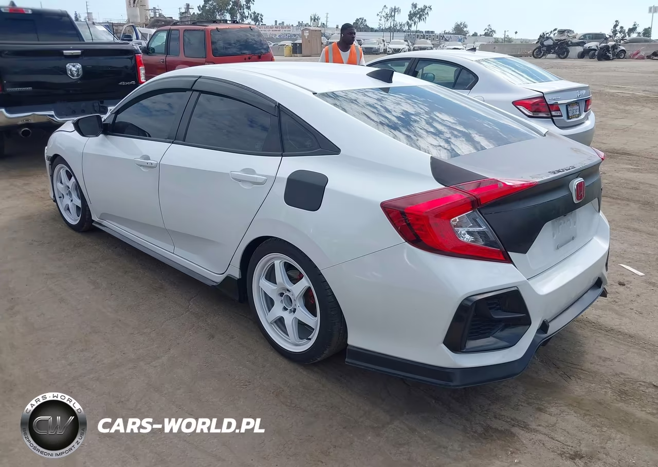 2020 Honda Civic Si Sedan VIN:2HGFC1E54LH707633 - 3