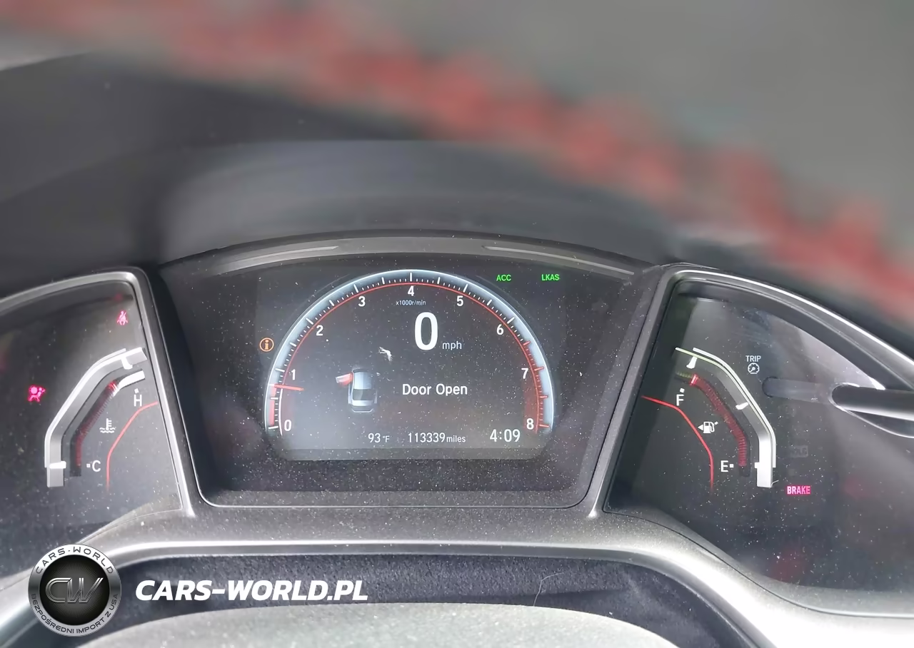 2020 Honda Civic Si Sedan VIN:2HGFC1E54LH707633 - 7