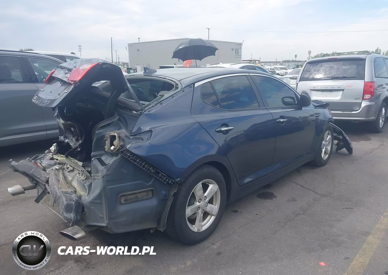2015 Kia Optima Lx VIN:KNAGM4A78F5549038 - 4