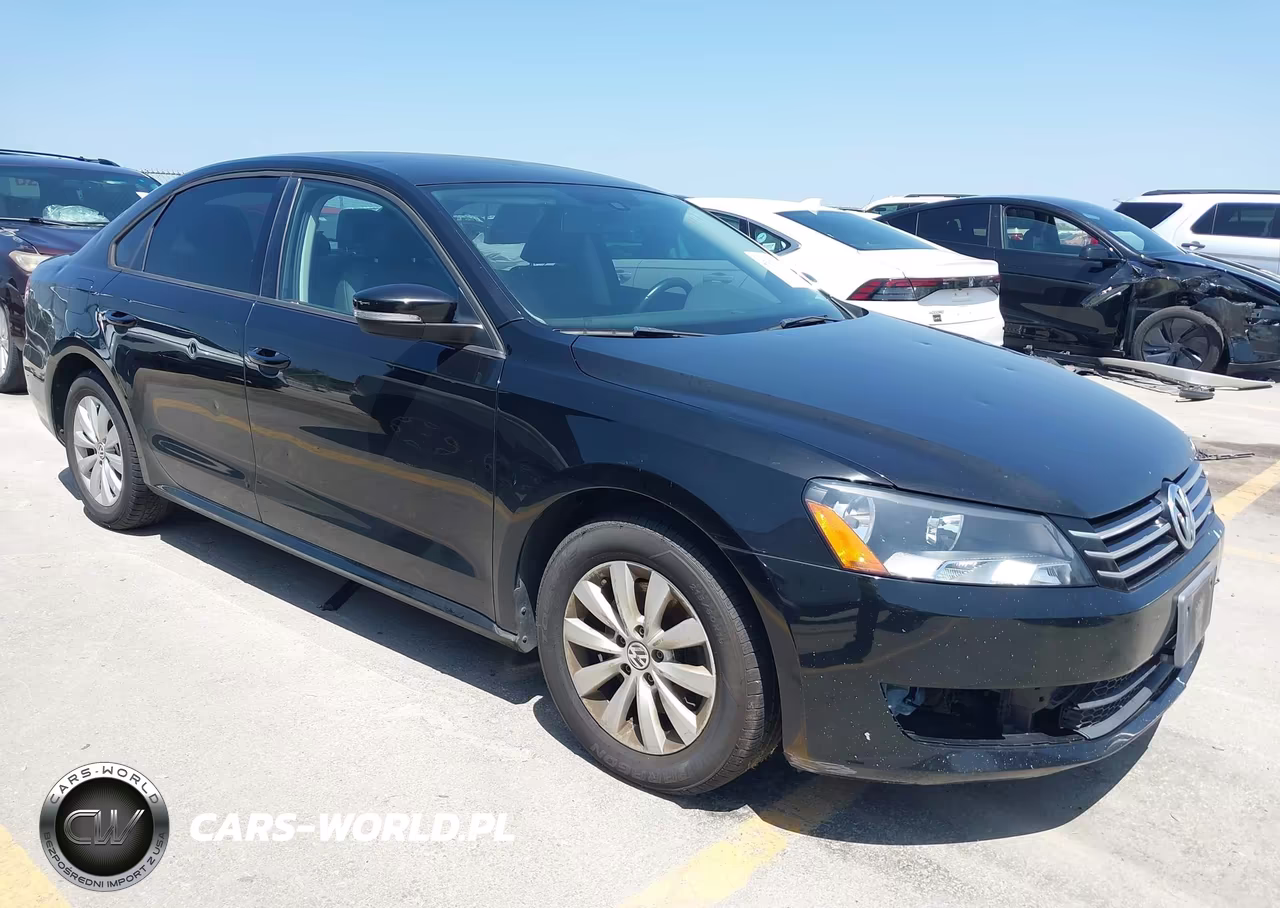 2014 Volkswagen Passat 2.5L Wolfsburg Edition VIN:1VWAP7A39EC021725 - 1