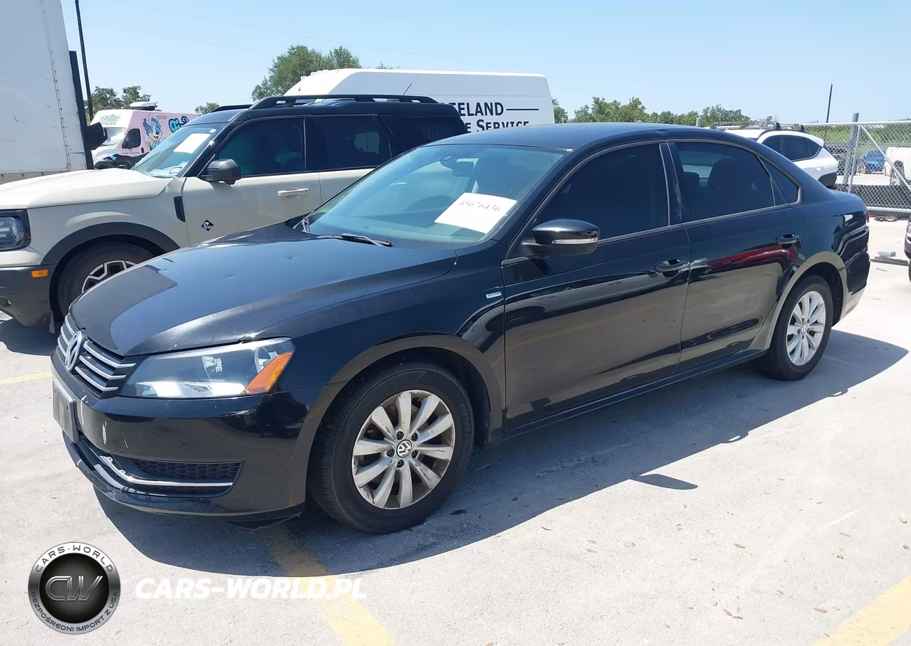 2014 Volkswagen Passat 2.5L Wolfsburg Edition VIN:1VWAP7A39EC021725 - 2