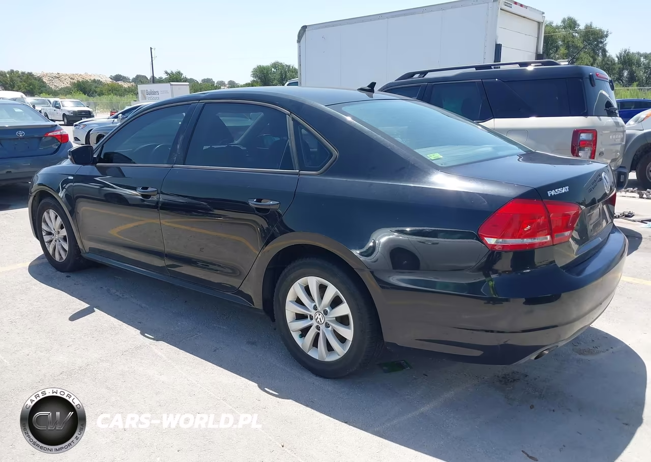 2014 Volkswagen Passat 2.5L Wolfsburg Edition VIN:1VWAP7A39EC021725 - 3