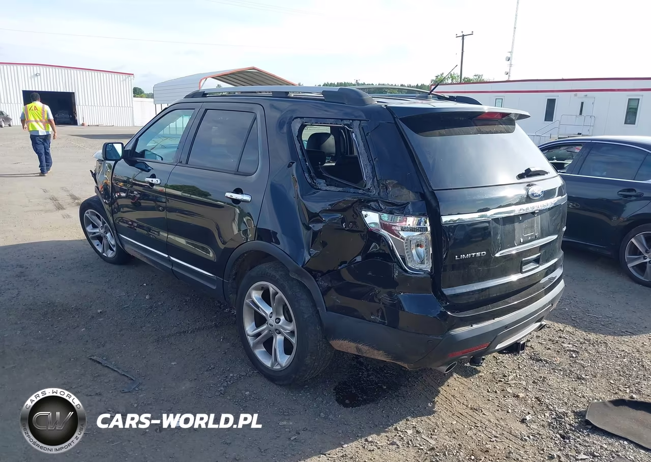 2012 Ford Explorer Limited VIN:1FMHK8F87CGA43783 - 3