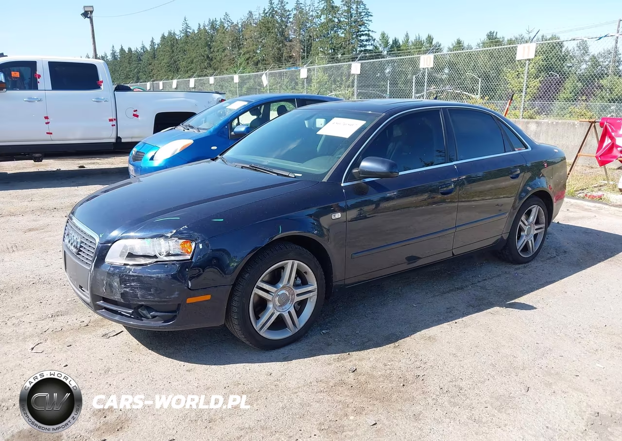 2007 Audi A4 2.0T VIN:WAUDF78E67A083864 - 2