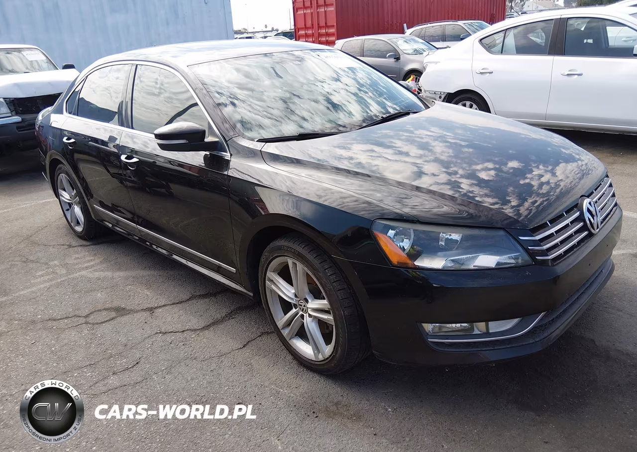 2014 Volkswagen Passat 2.0L Tdi Sel Premium VIN:1VWCN7A36EC084585 - 1