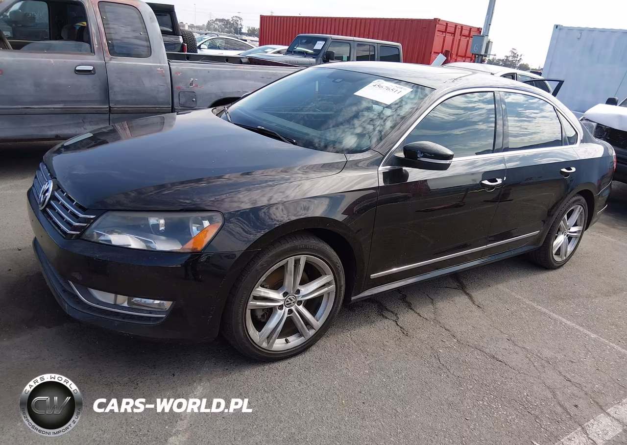 2014 Volkswagen Passat 2.0L Tdi Sel Premium VIN:1VWCN7A36EC084585 - 2