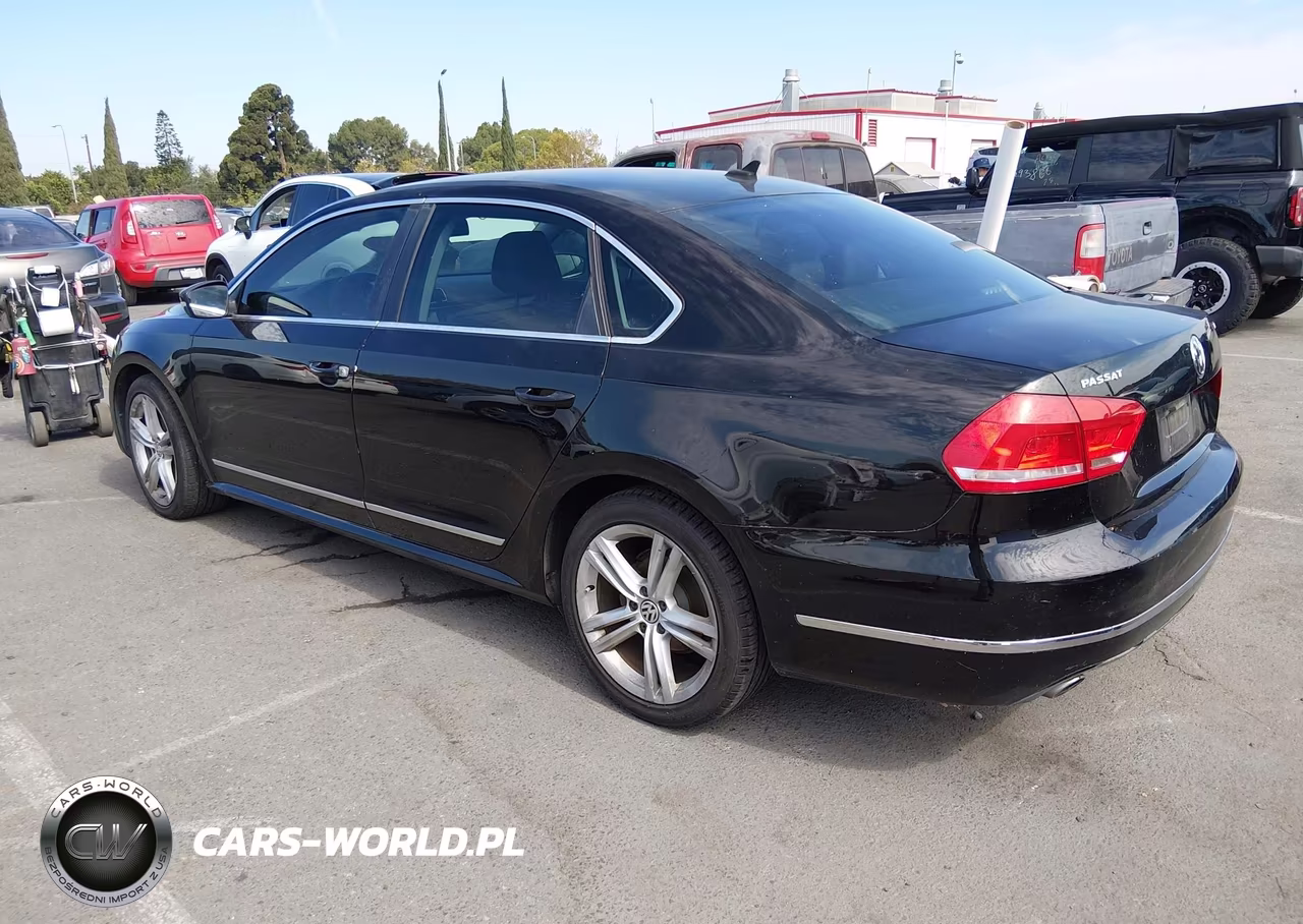2014 Volkswagen Passat 2.0L Tdi Sel Premium VIN:1VWCN7A36EC084585 - 3