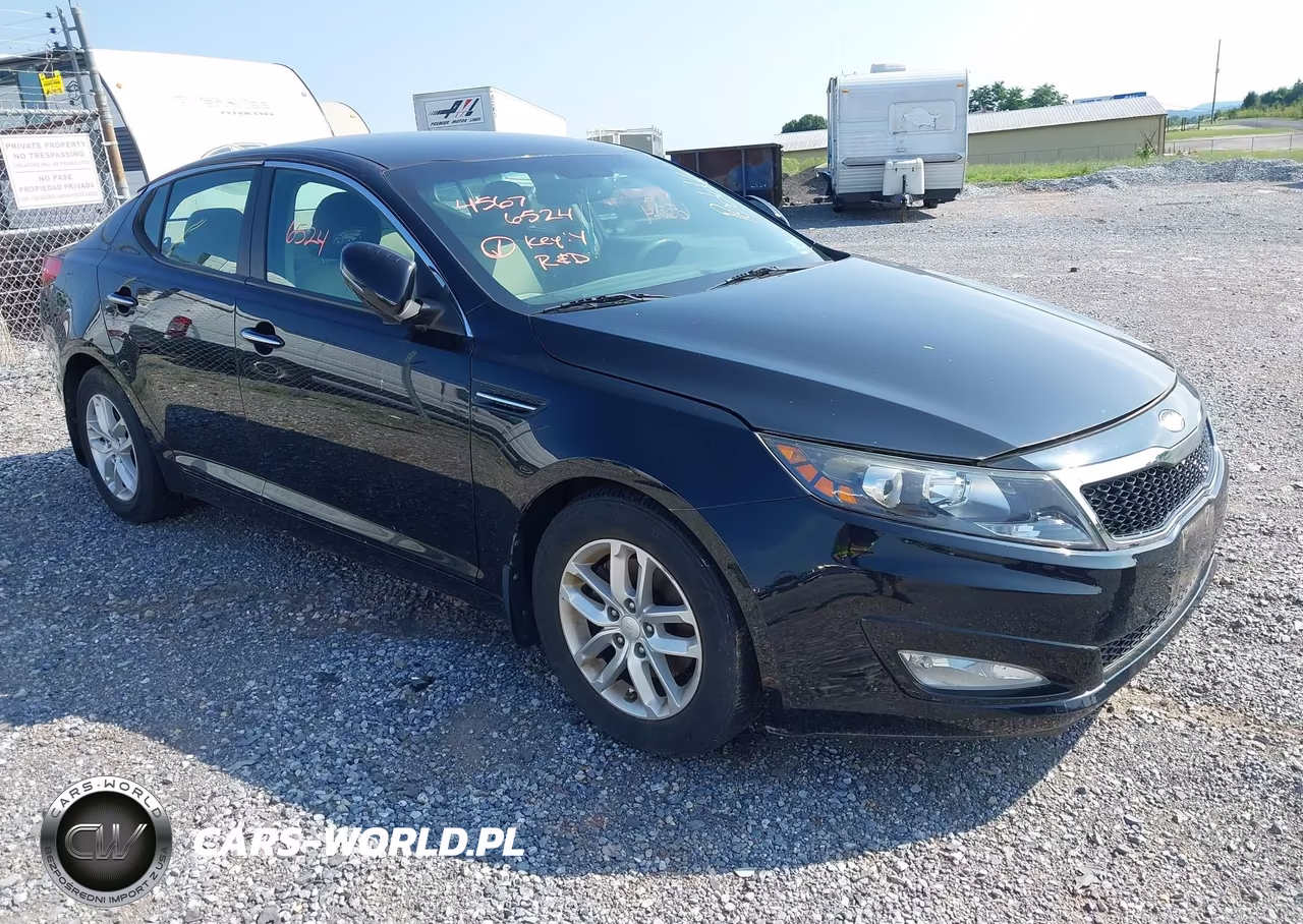2013 Kia Optima Lx VIN:5XXGM4A74DG254420 - 1