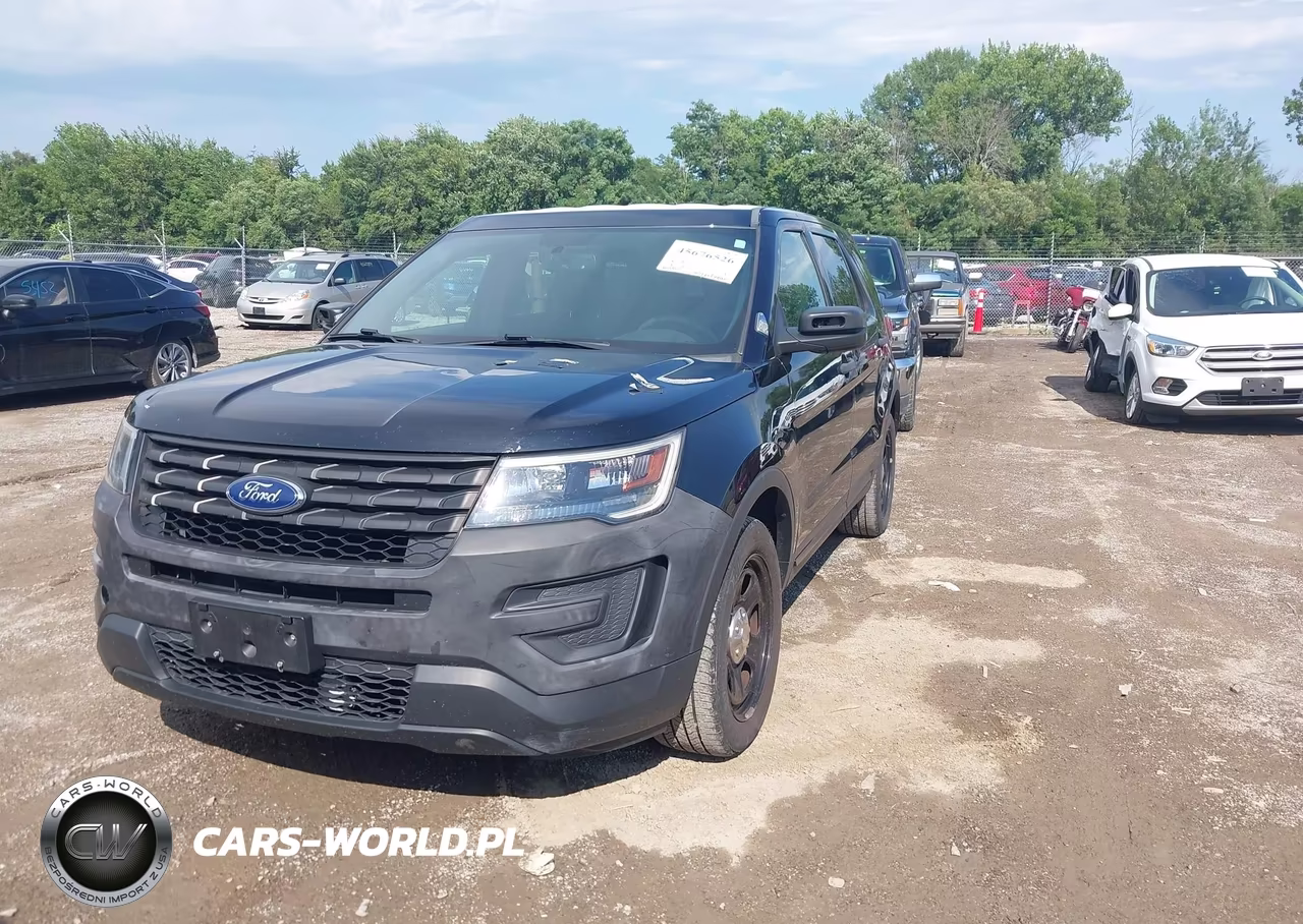 2017 Ford Utility Police Interceptor VIN:1FM5K8AR0HGD66843 - 2