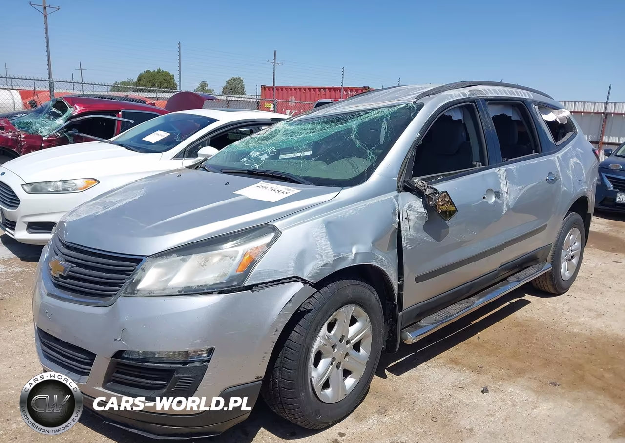 2015 Chevrolet Traverse Ls VIN:1GNKRFED7FJ138450 - 2