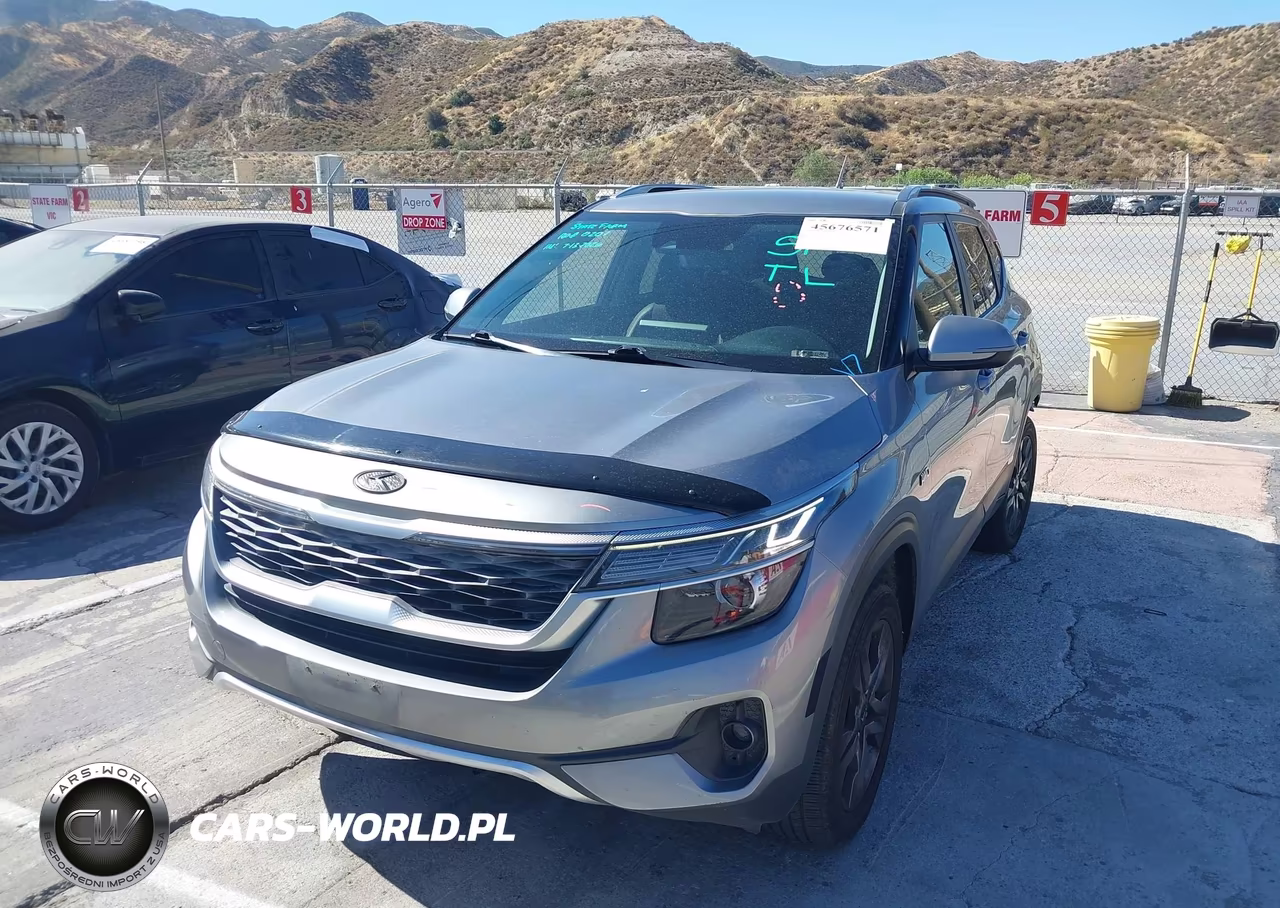 2021 Kia Seltos S VIN:KNDEUCAA1M7080330 - 2