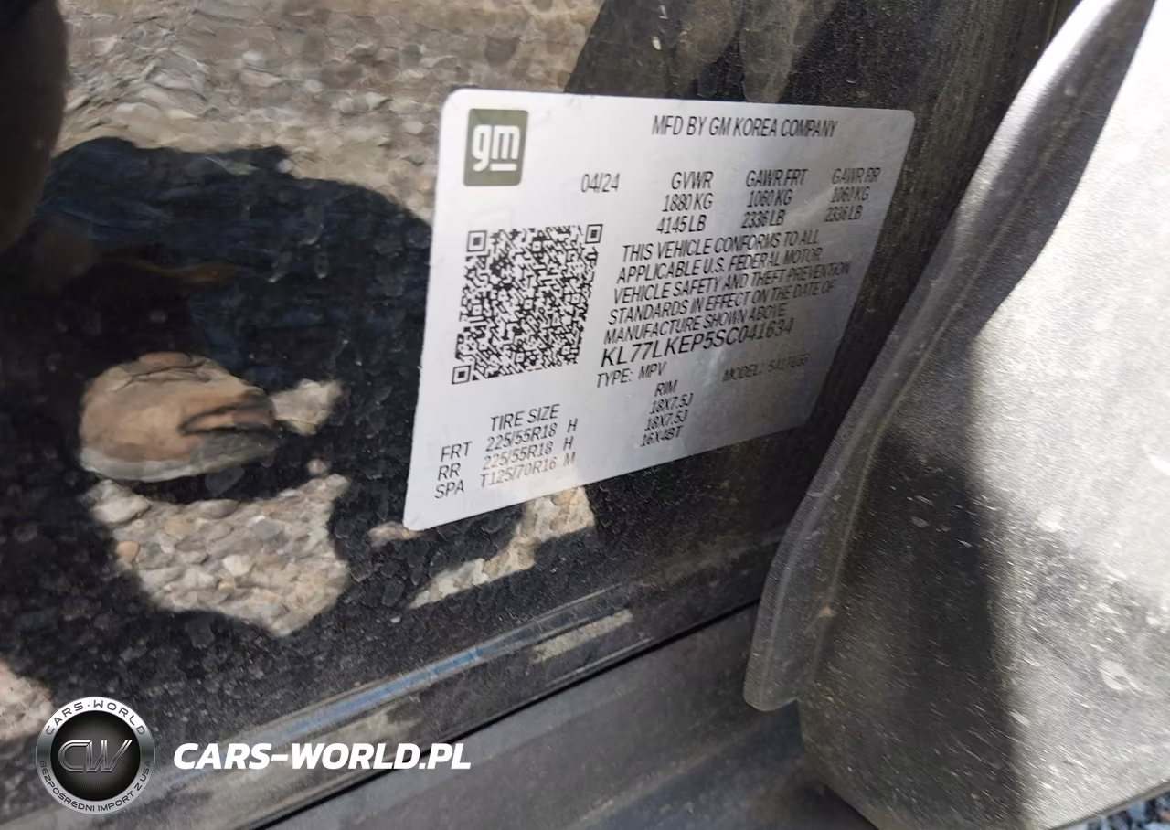 2025 Chevrolet Trax Fwd Activ VIN:KL77LKEP5SC041634 - 9
