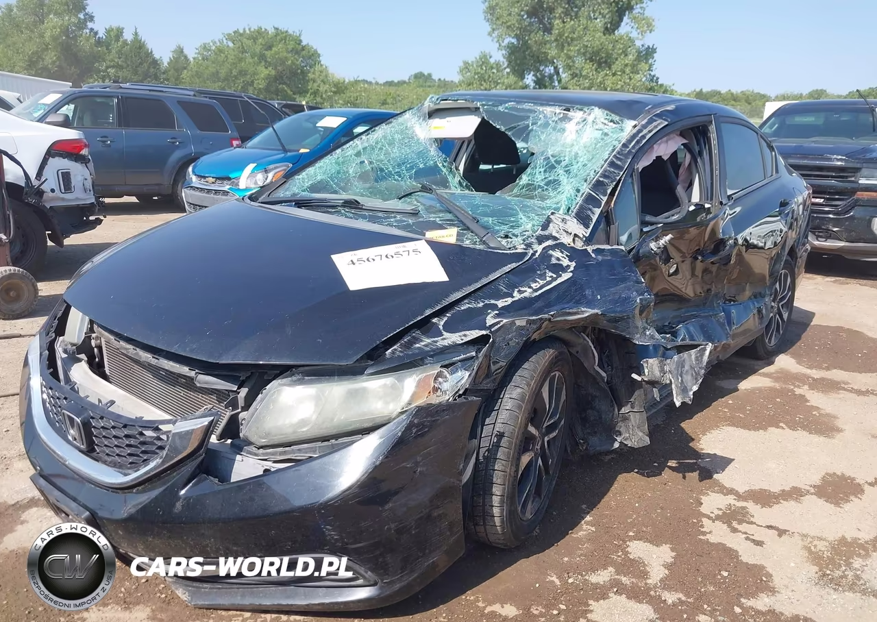 2014 Honda Civic Ex VIN:2HGFB2F8XEH522409 - 2