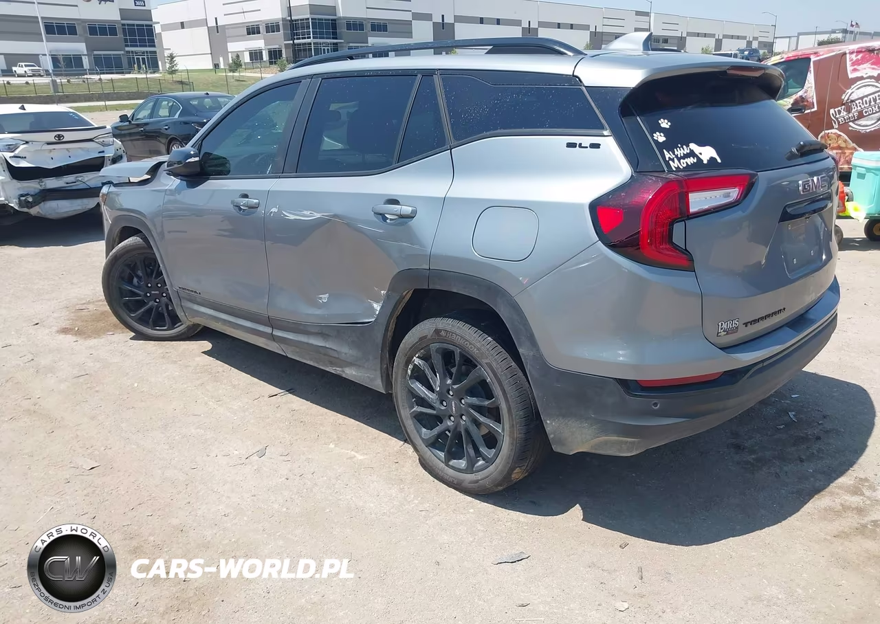 2024 GMC Terrain Fwd Sle VIN:3GKALMEG2RL327979 - 3