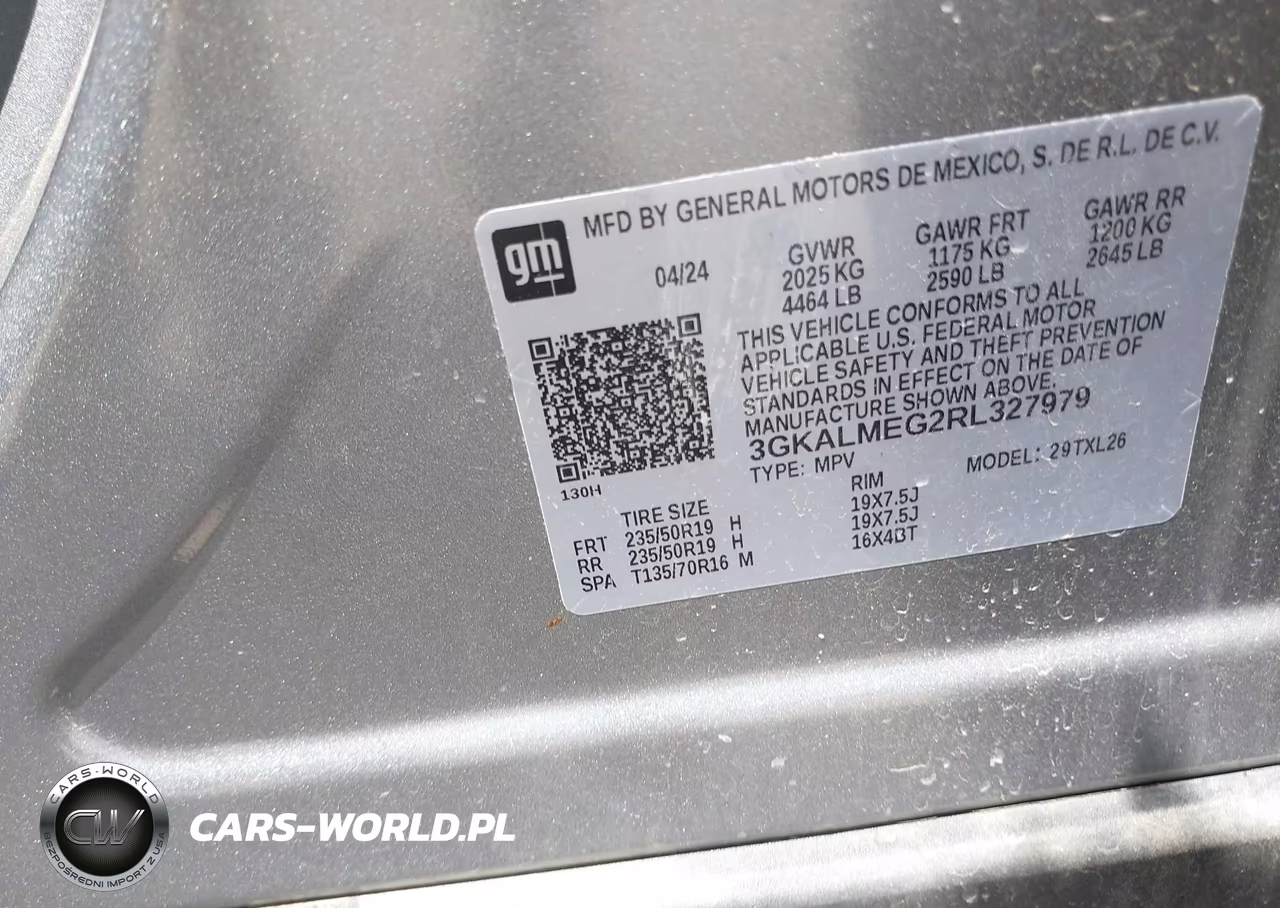 2024 GMC Terrain Fwd Sle VIN:3GKALMEG2RL327979 - 9