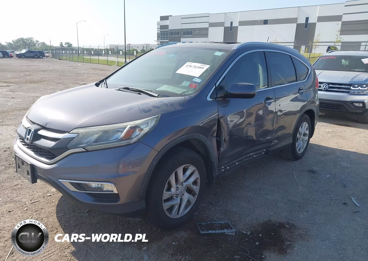 2015 Honda Cr-V Ex-L VIN:2HKRM3H73FH537195 - 2