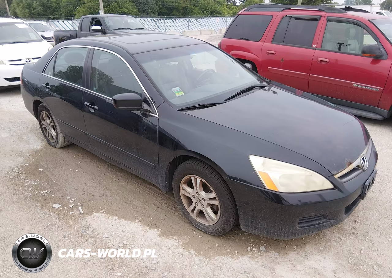 2007 Honda Accord 2.4 Ex VIN:1HGCM56837A173612 - 1