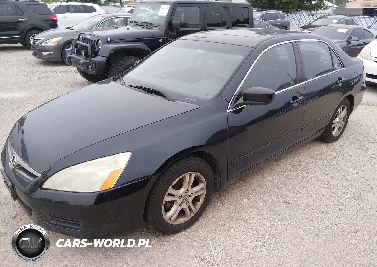 2007 Honda Accord 2.4 Ex VIN:1HGCM56837A173612 - 2
