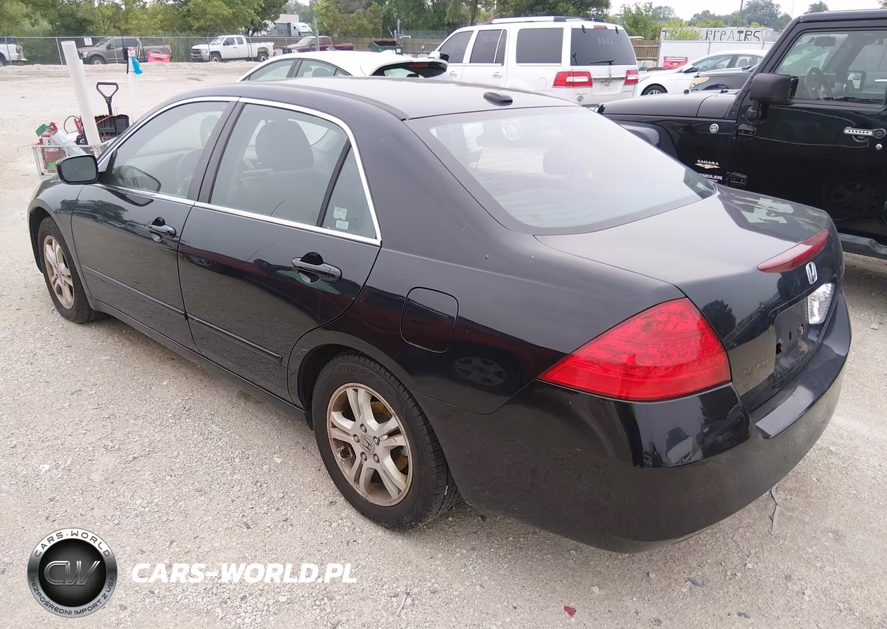 2007 Honda Accord 2.4 Ex VIN:1HGCM56837A173612 - 3