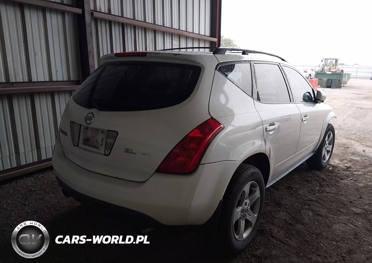 2005 Nissan Murano Sl VIN:JN8AZ08W05W400460 - 4