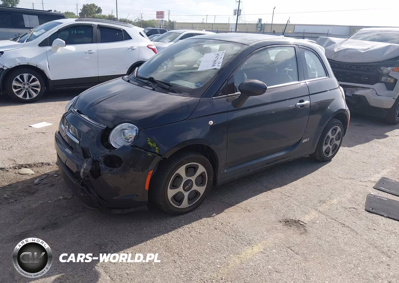 2017 Fiat 500E Battery Electric VIN:3C3CFFGE0HT598335 - 2