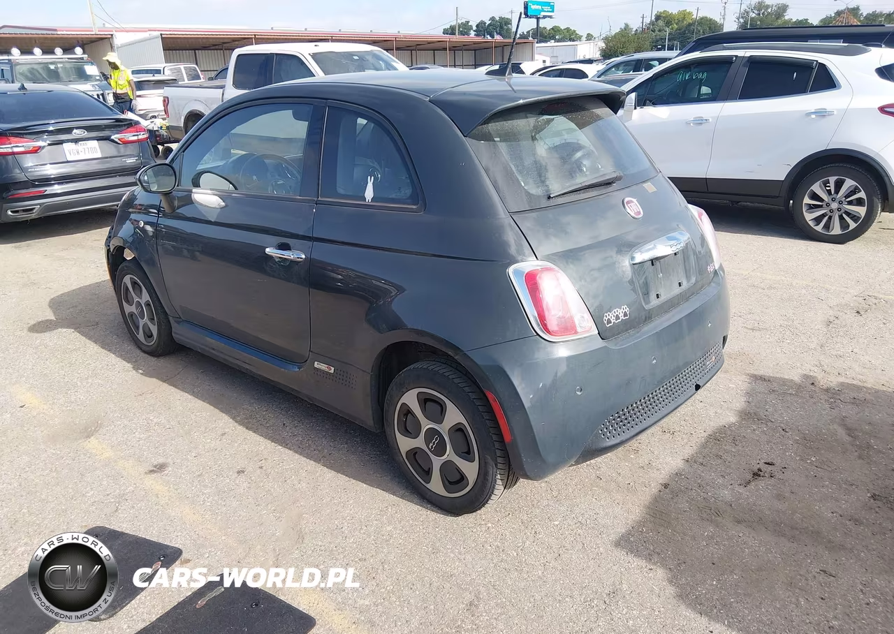 2017 Fiat 500E Battery Electric VIN:3C3CFFGE0HT598335 - 3