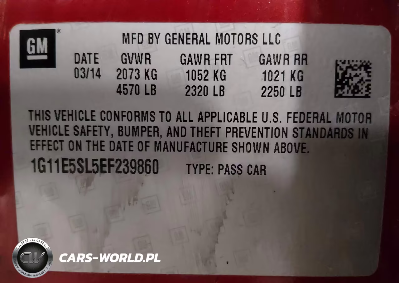 2014 Chevrolet Malibu 2Lt VIN:1G11E5SL5EF239860 - 9