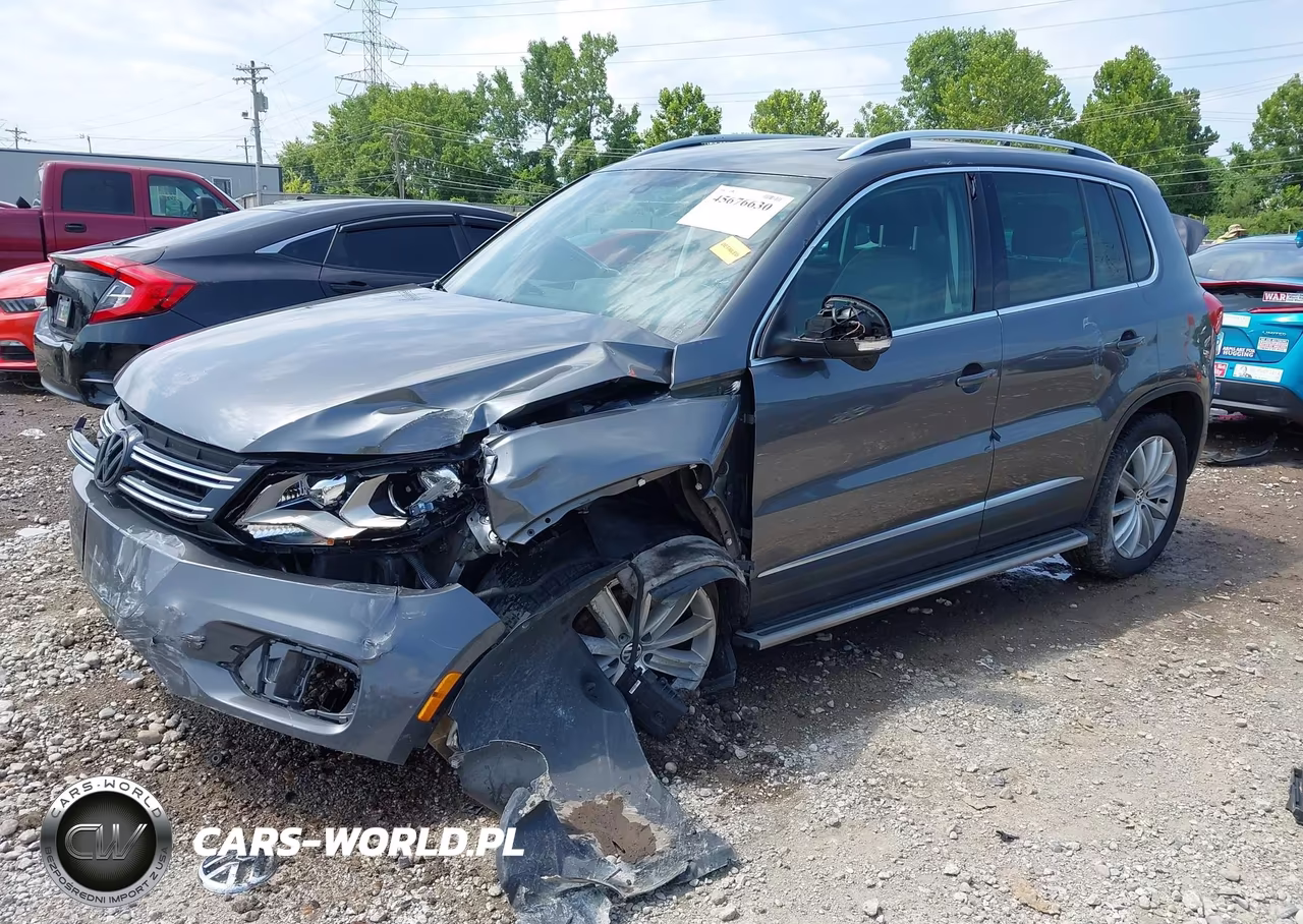 2016 Volkswagen Tiguan Se VIN:WVGAV7AX1GW557397 - 2
