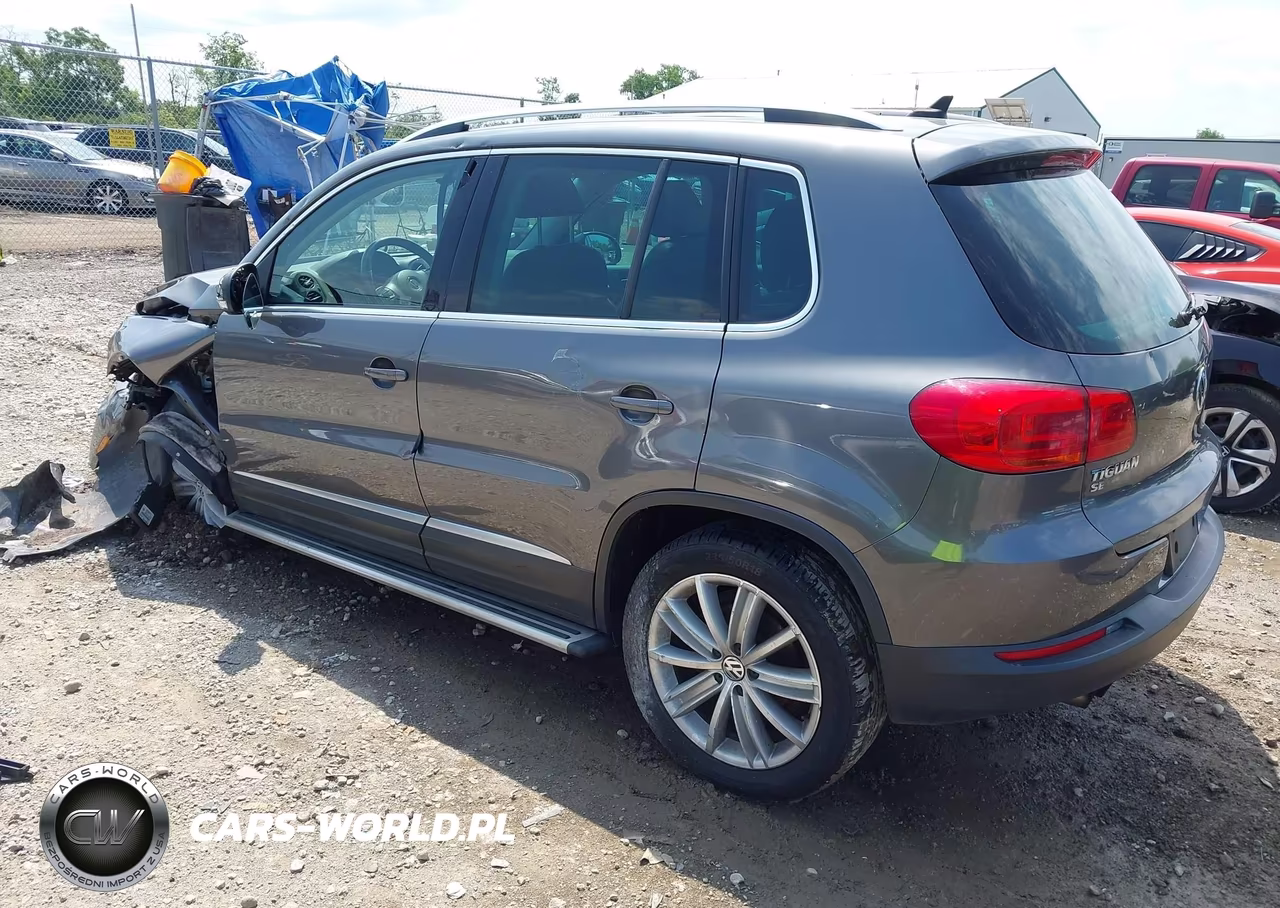 2016 Volkswagen Tiguan Se VIN:WVGAV7AX1GW557397 - 3