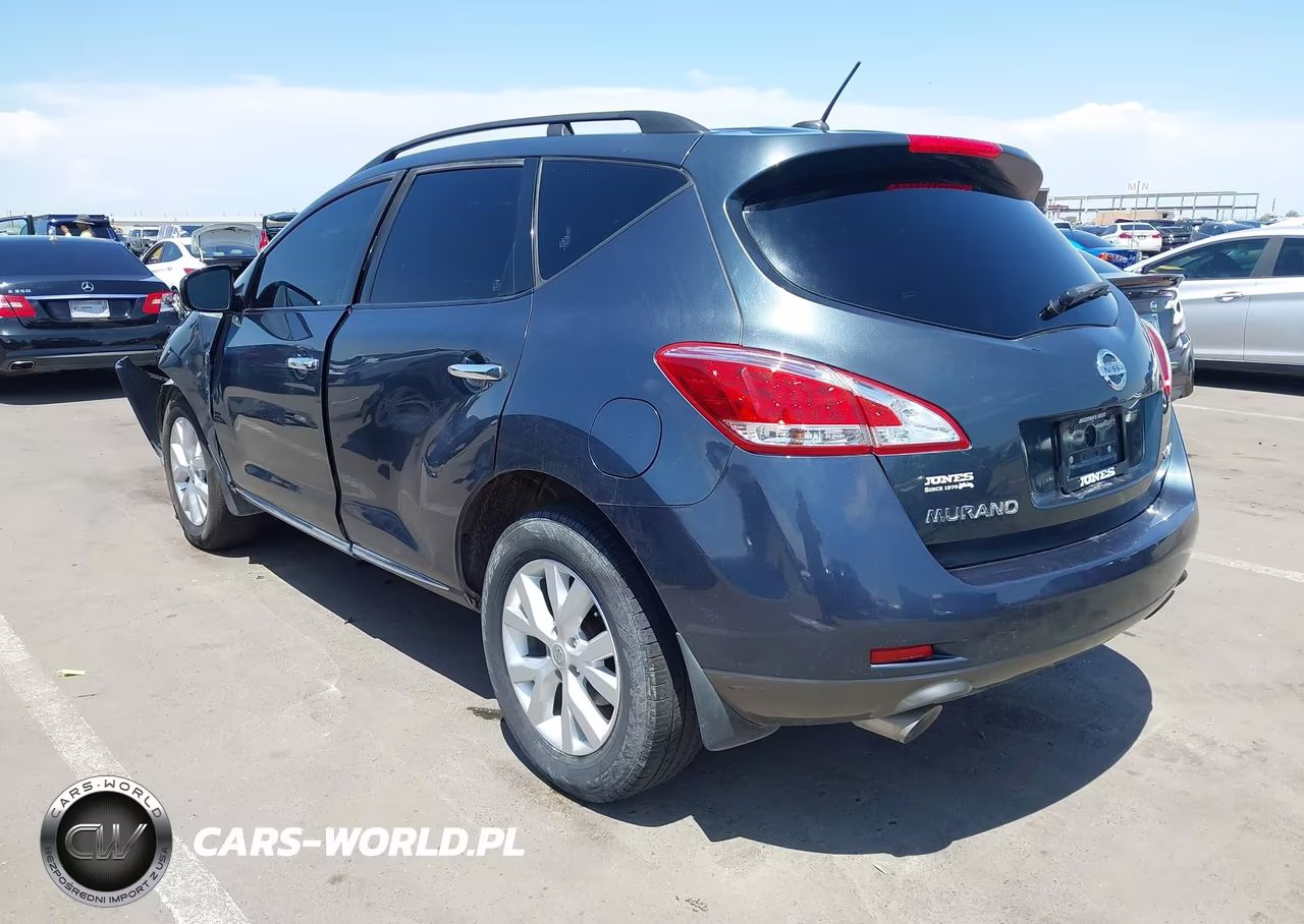 2011 Nissan Murano Sv VIN:JN8AZ1MWXBW188447 - 3