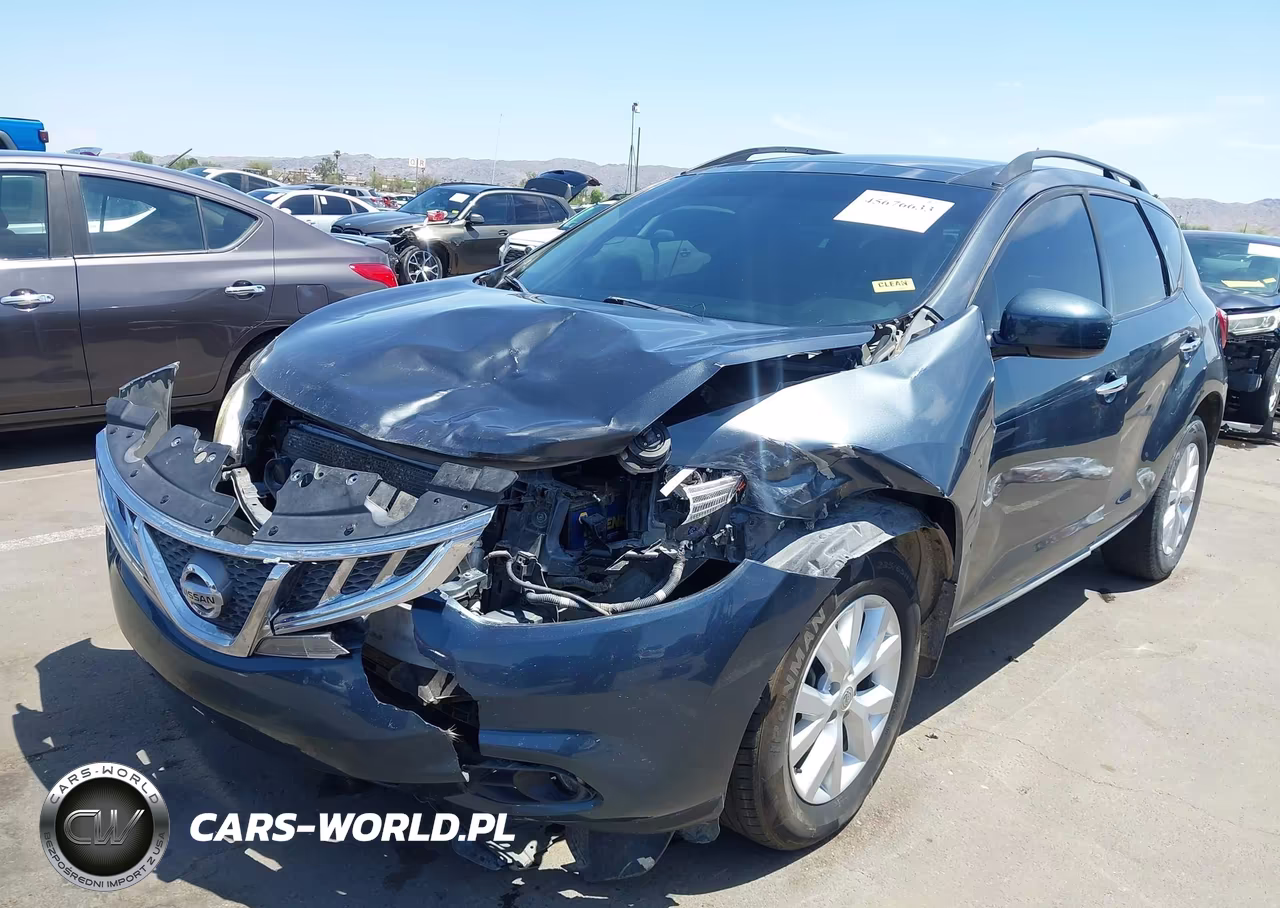 2011 Nissan Murano Sv VIN:JN8AZ1MWXBW188447 - 6