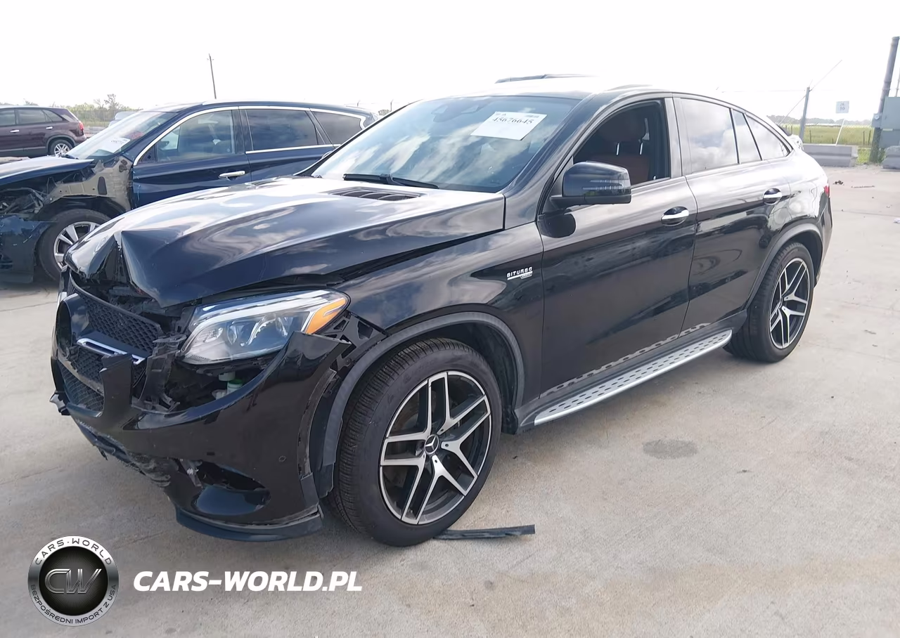 2019 Mercedes-Benz Amg Gle 43 Coupe 4Matic VIN:4JGED6EB2KA147162 - 2