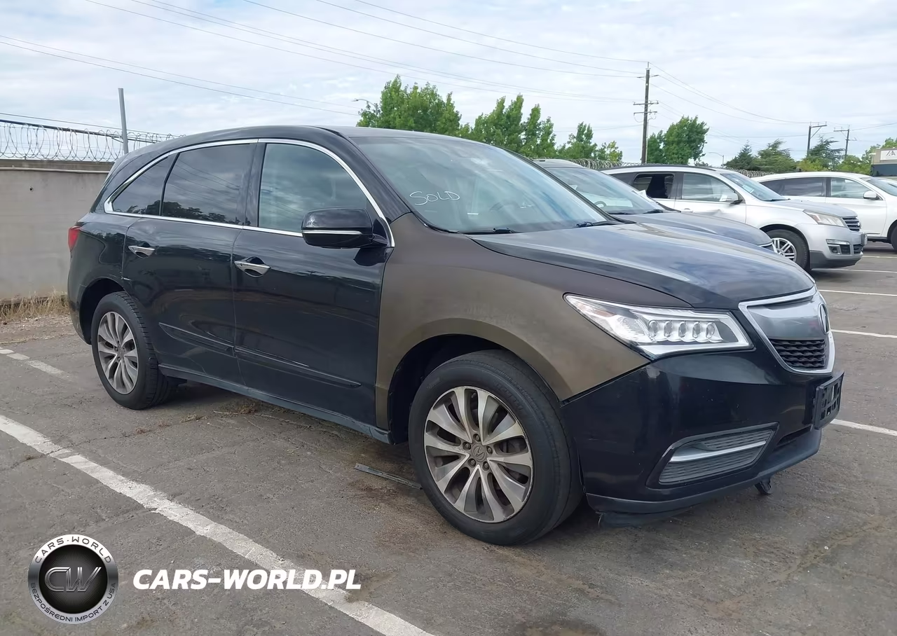 2015 Acura Mdx Technology Package