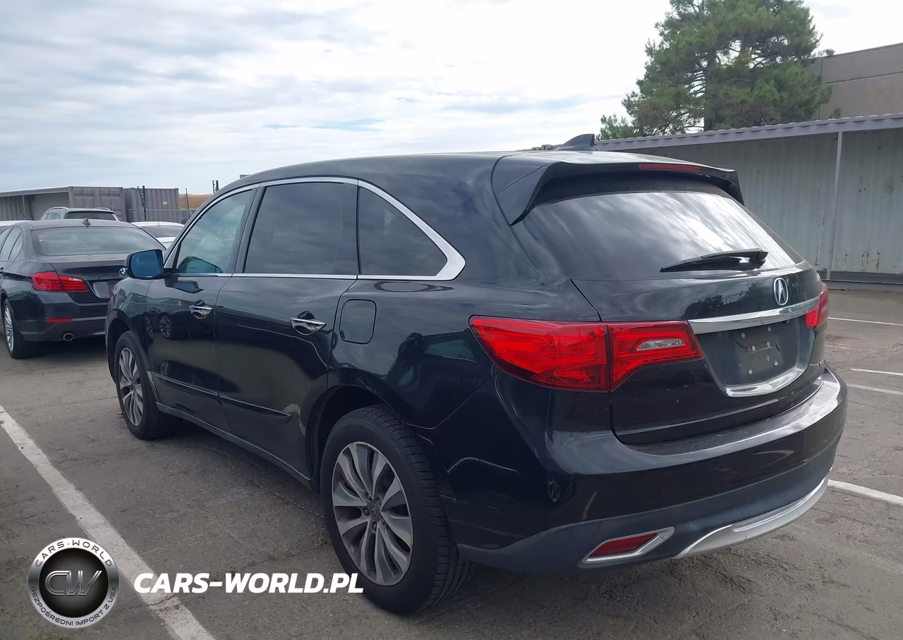 2015 Acura Mdx Technology Package VIN:5FRYD4H43FB017387 - 3
