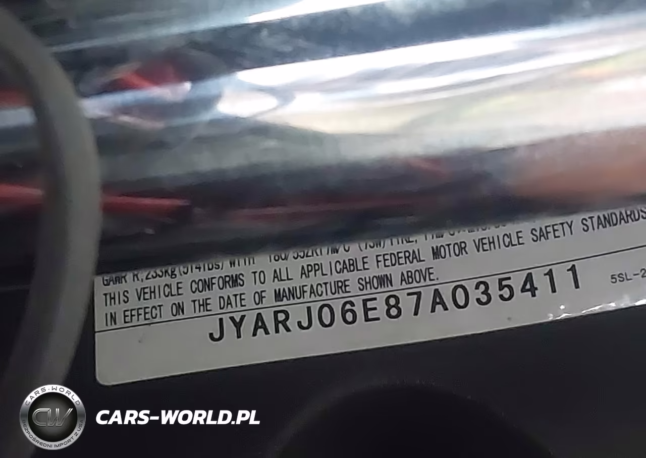 2007 Yamaha Yzfr6 S VIN:JYARJ06E87A035411 - 10