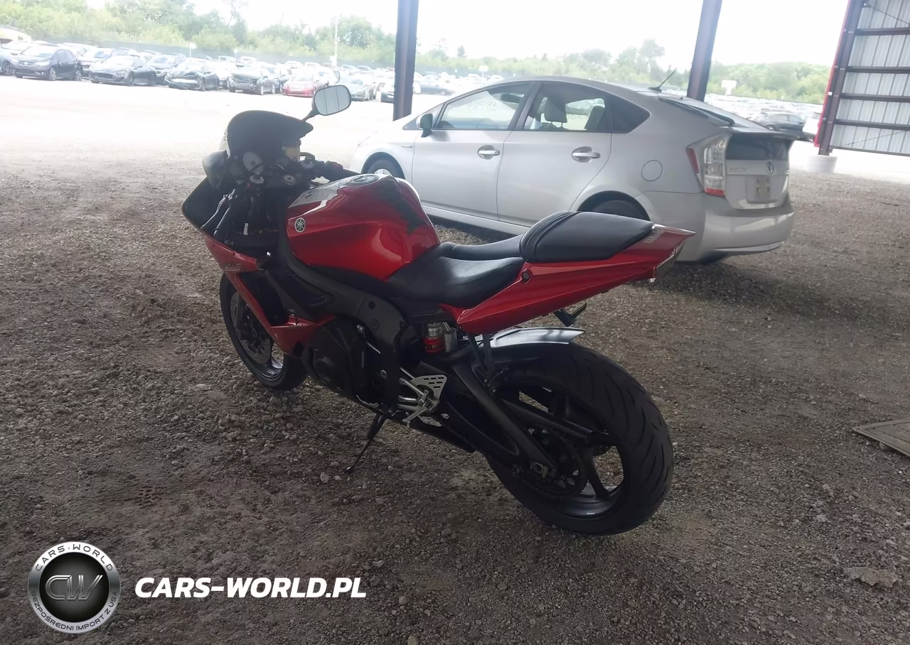 2007 Yamaha Yzfr6 S VIN:JYARJ06E87A035411 - 3