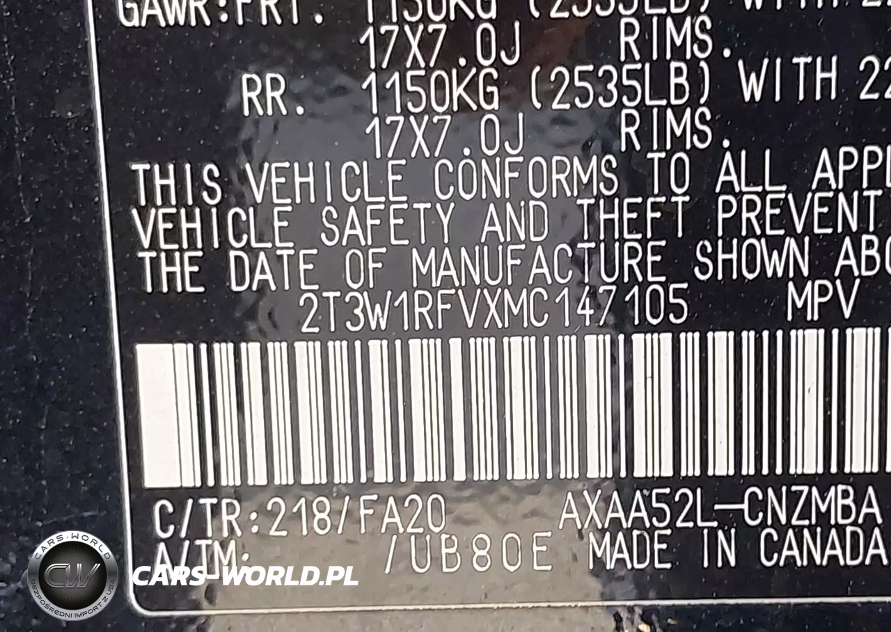 2021 Toyota Rav4 Xle VIN:2T3W1RFVXMC147105 - 9