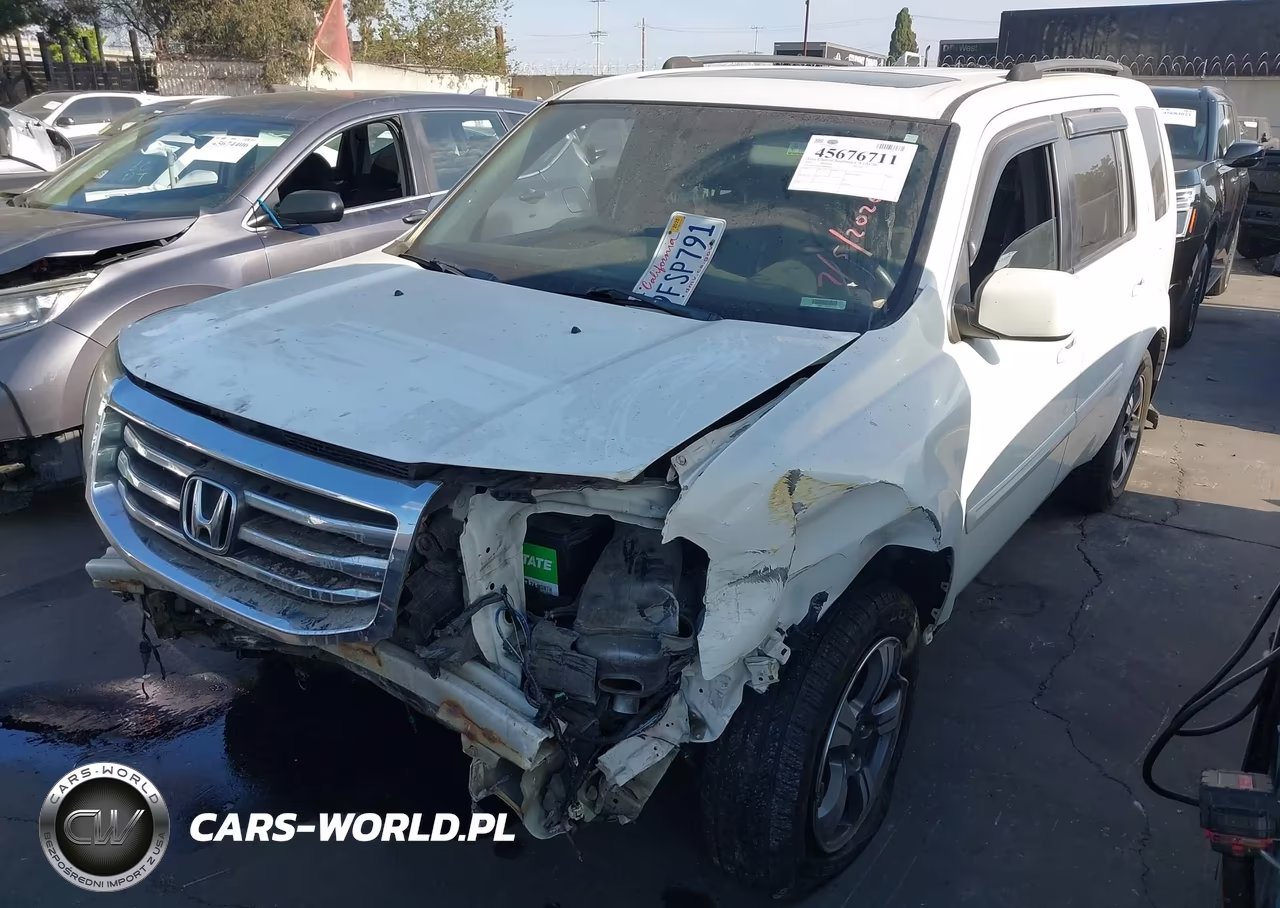 2015 Honda Pilot Se VIN:5FNYF4H39FB069884 - 2