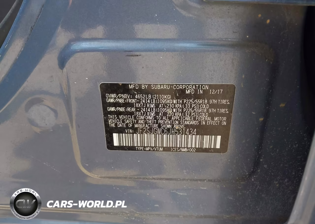 2018 Subaru Forester 2.0Xt Touring VIN:JF2SJGWC6JH531434 - 9