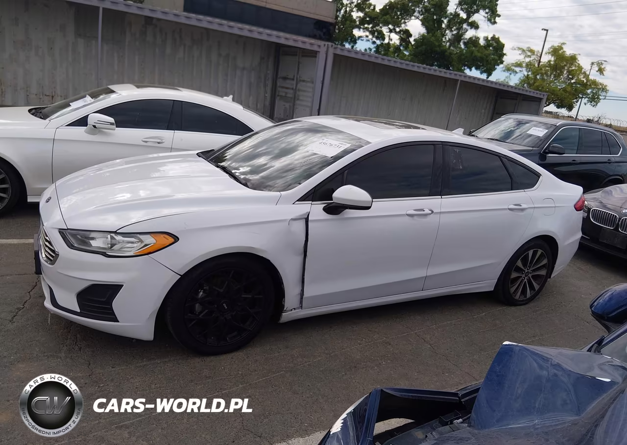 2019 Ford Fusion Se VIN:3FA6P0T99KR270384 - 14