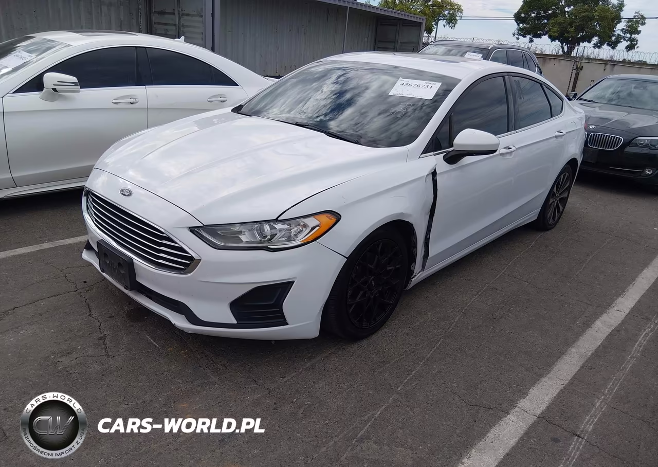 2019 Ford Fusion Se VIN:3FA6P0T99KR270384 - 2