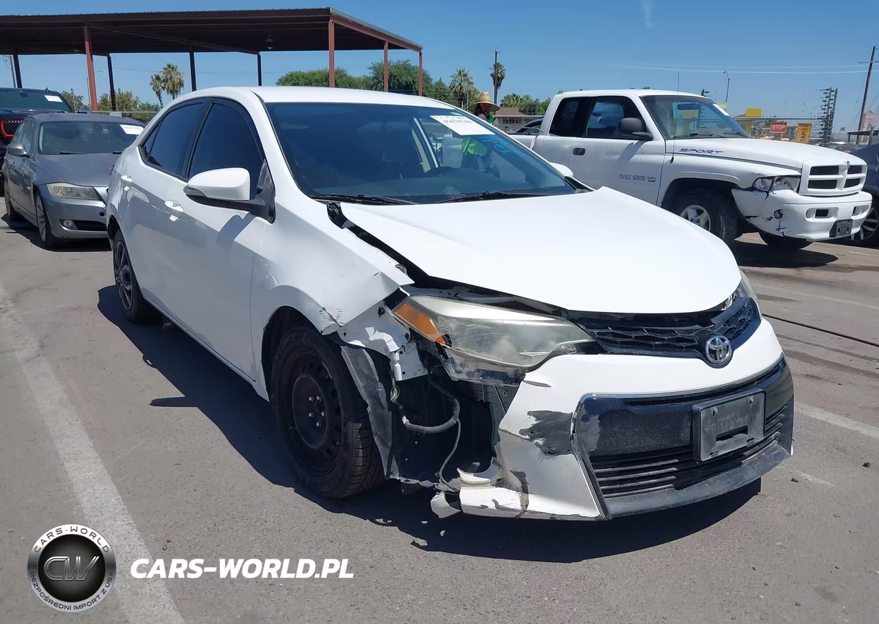 2015 Toyota Corolla S VIN:2T1BURHE9FC333569 - 1