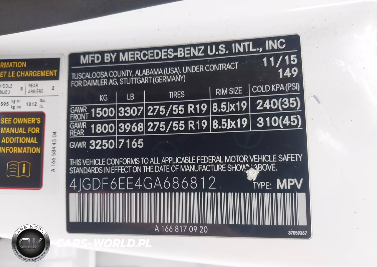 2016 Mercedes-Benz Gl 450 4Matic VIN:4JGDF6EE4GA686812 - 9