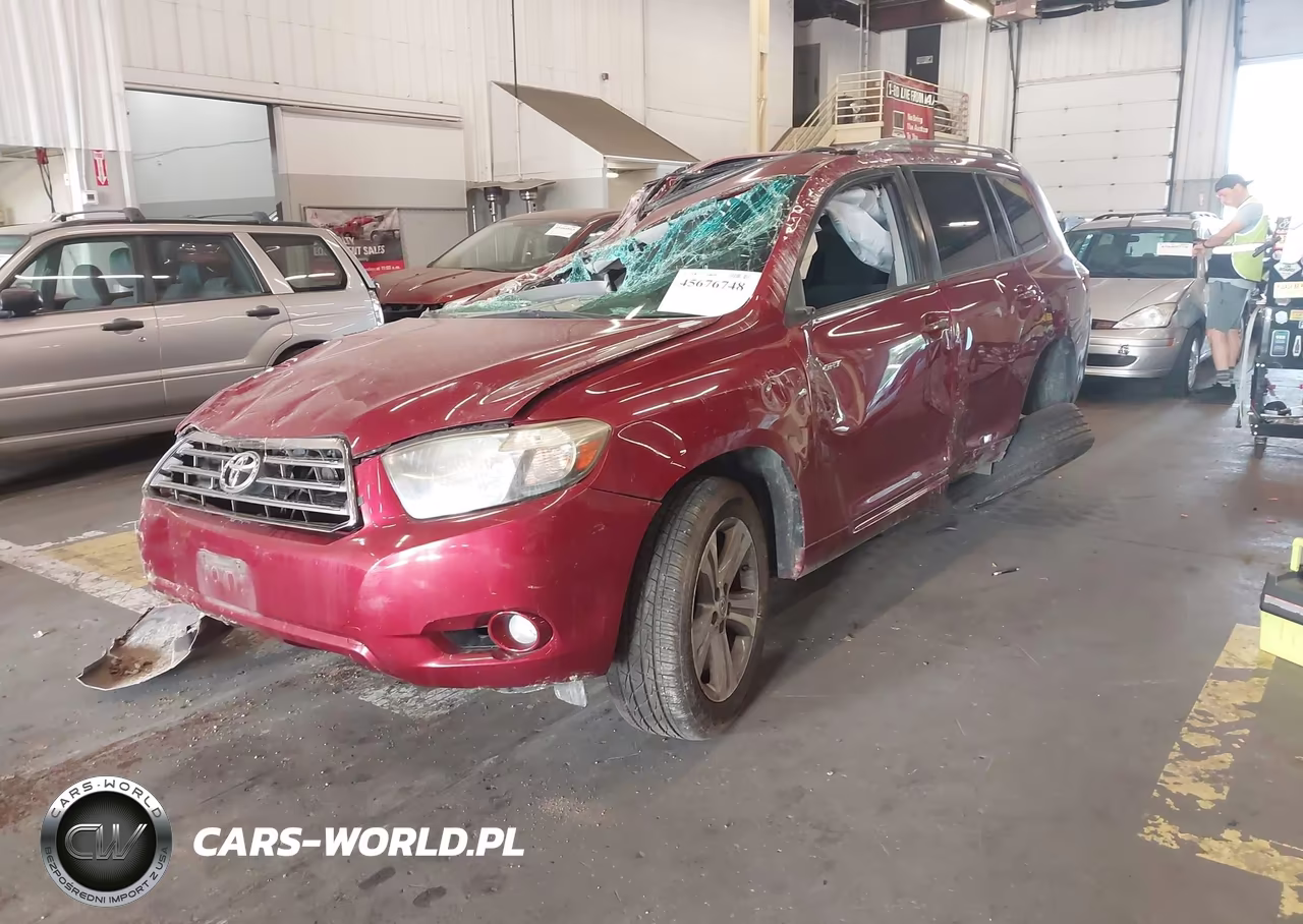 2008 Toyota Highlander Sport VIN:JTEES43A182004033 - 2