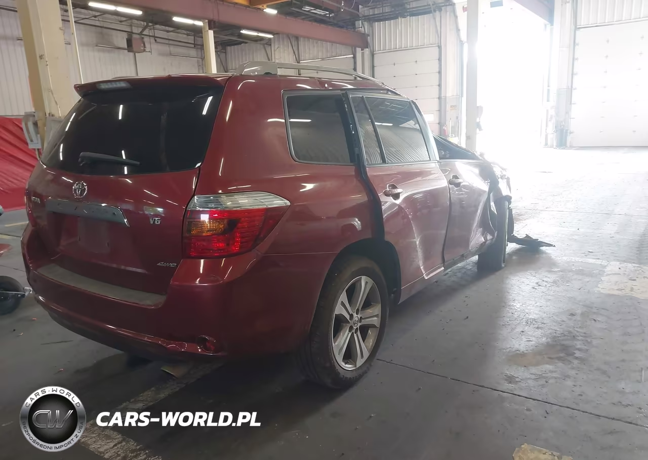 2008 Toyota Highlander Sport VIN:JTEES43A182004033 - 4