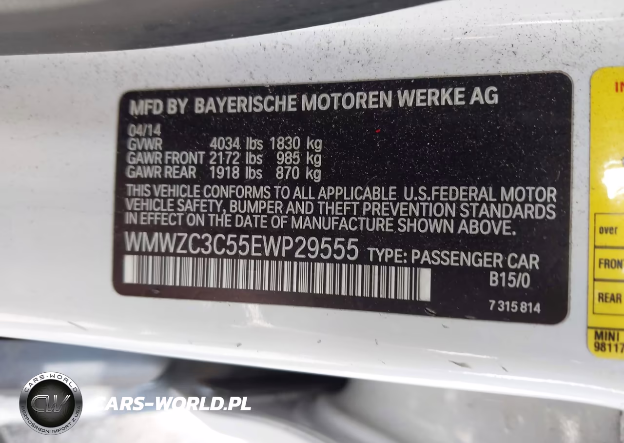 2014 Mini Countryman Cooper S VIN:WMWZC3C55EWP29555 - 9