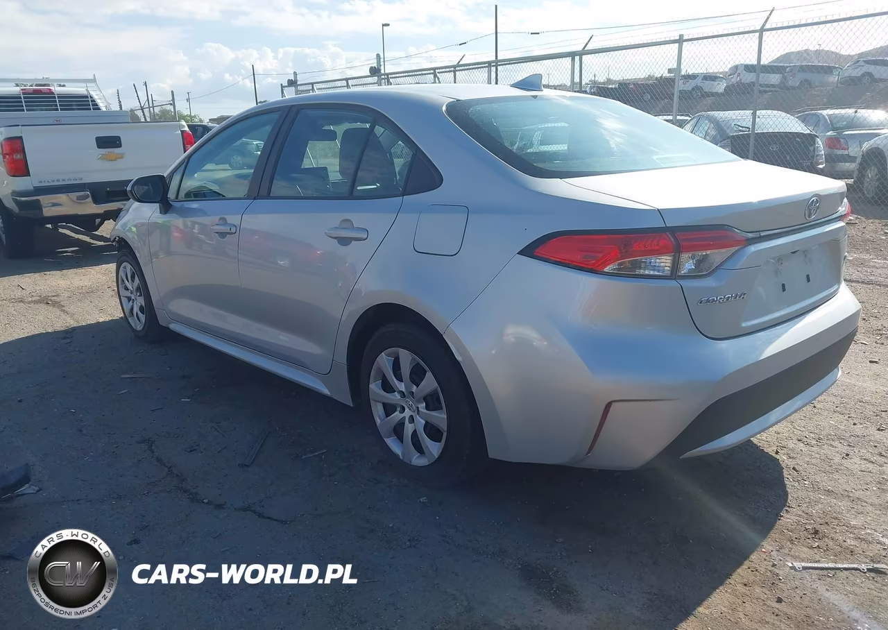 2021 Toyota Corolla Le VIN:5YFEPMAE8MP257518 - 3