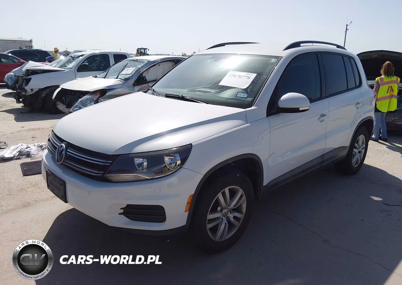 2016 Volkswagen Tiguan S VIN:WVGAV7AX3GW546997 - 2