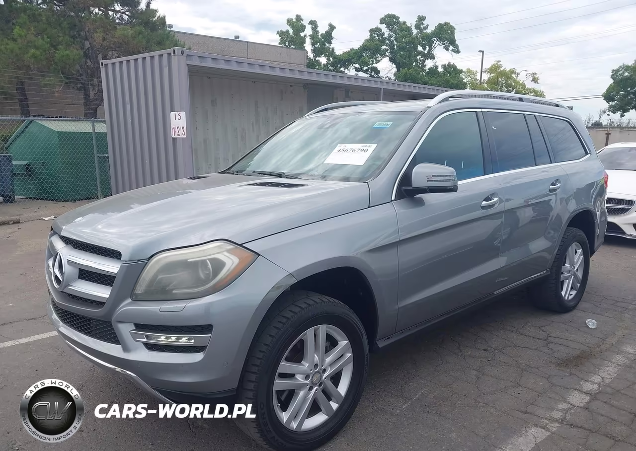 2015 Mercedes-Benz Gl 450 4Matic VIN:4JGDF6EE4FA510163 - 2