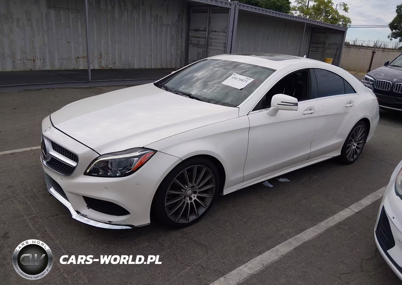 2015 Mercedes-Benz Cls 400 VIN:WDDLJ6FB5FA153536 - 2